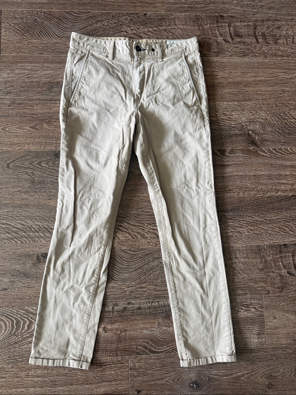 rag & bone Slim Chinos in Light Tan